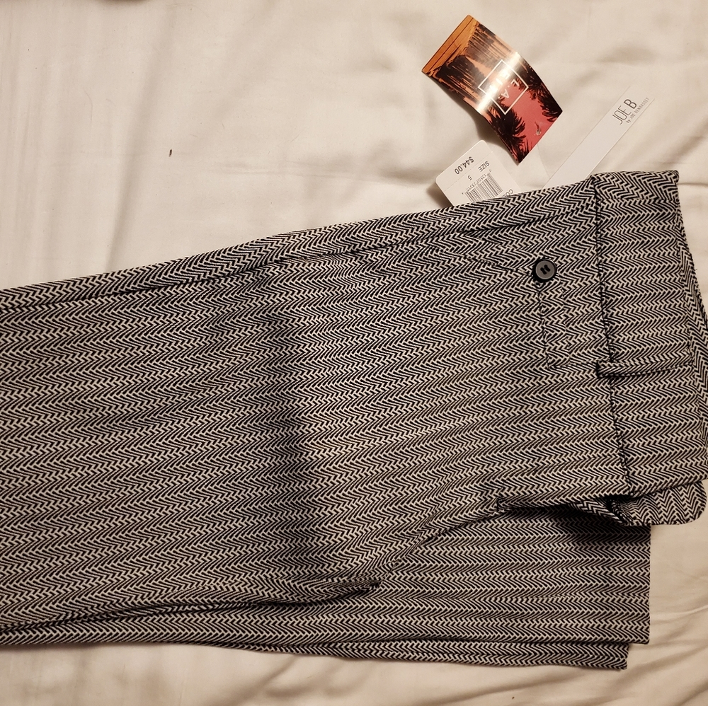 Black and White Dress Pants